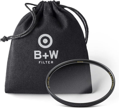 B+W 1101261 77mm Basic Clear MRC 007M Filter - Protect Your Lens