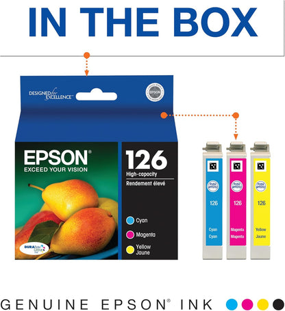 Epson T126520-S DURABrite Ultra Ink Color Combo Pack