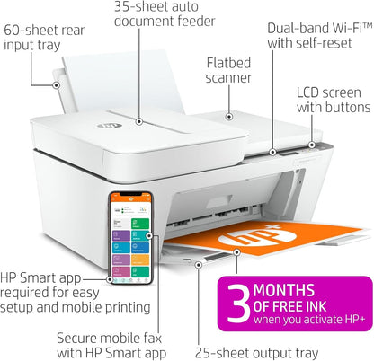 HP 4155e DeskJet Wireless Color Inkjet Printer