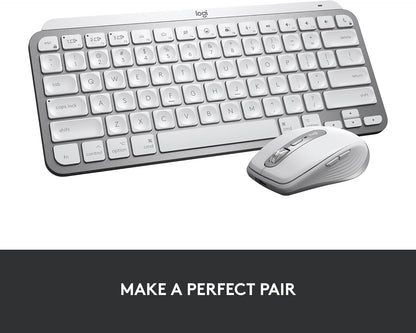 Logitech 920-010389 MX Keys Mini Mac Wireless Keyboard - Pale Grey