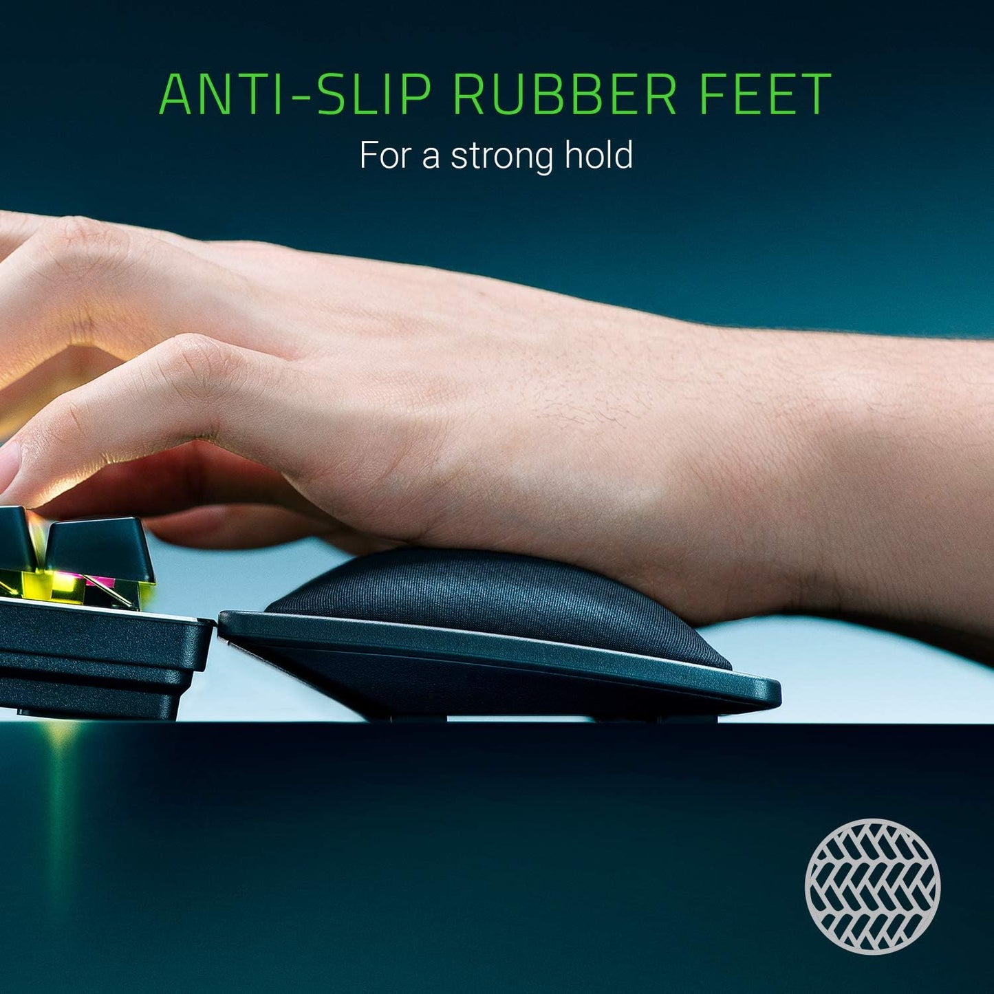 Razer RC21-01470100-R3M1 Ergonomic Cooling Gel Wrist Rest