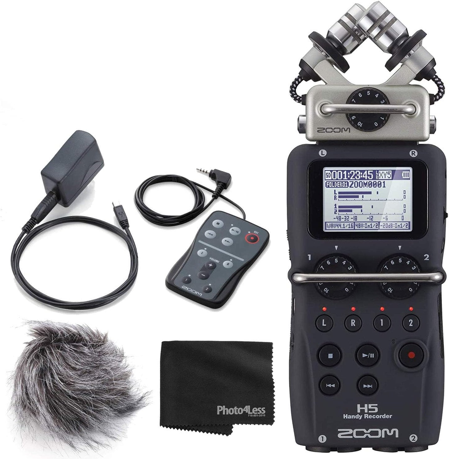 Zoom H5 Portable Recorder Kit with XY Mic Capsule