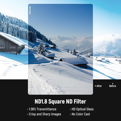 Neewer NW SERIES S ND1.8 Square Filter 4x5.65