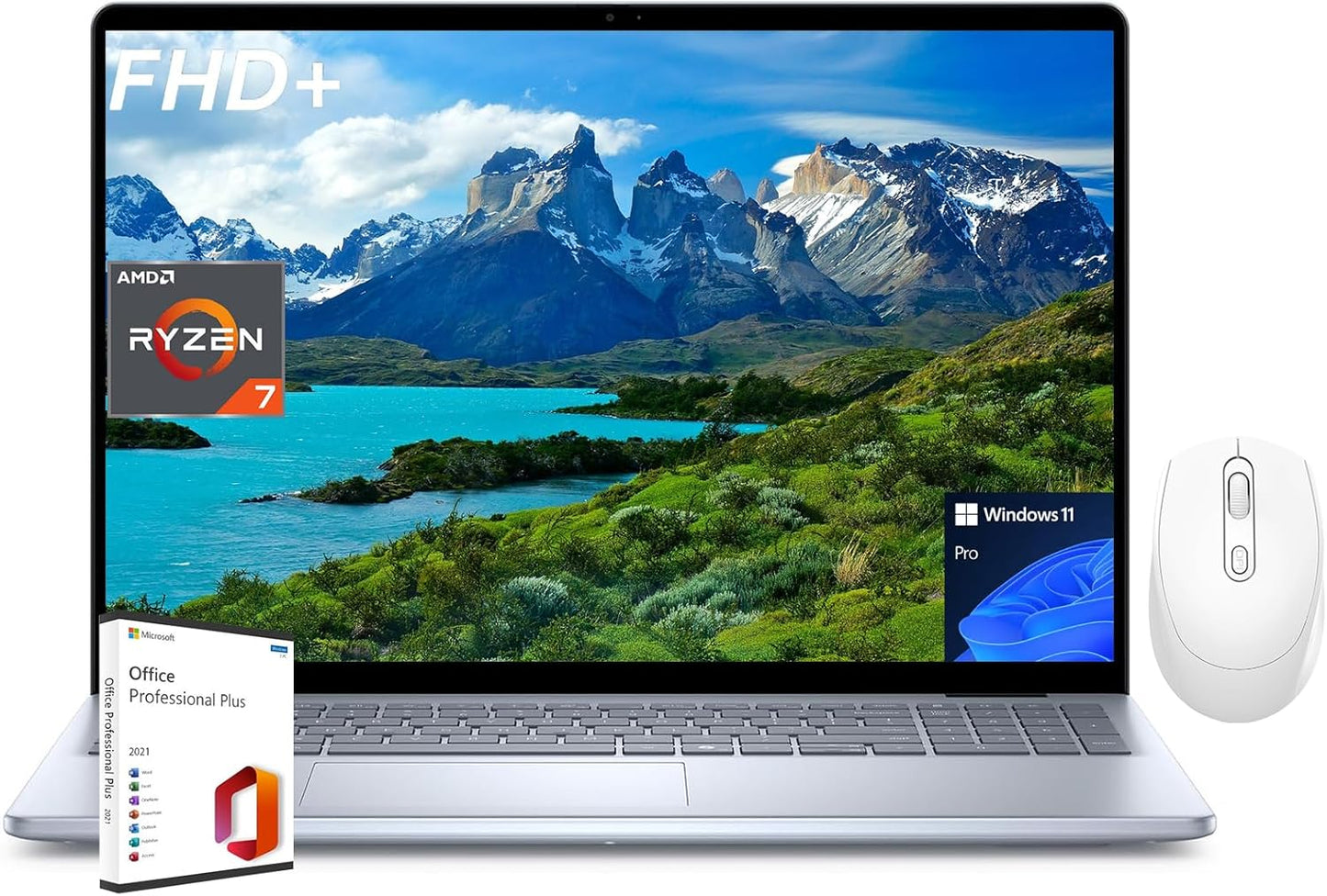 Dell Dell Inspiron 16 2024 Business Laptop Ryzen 7