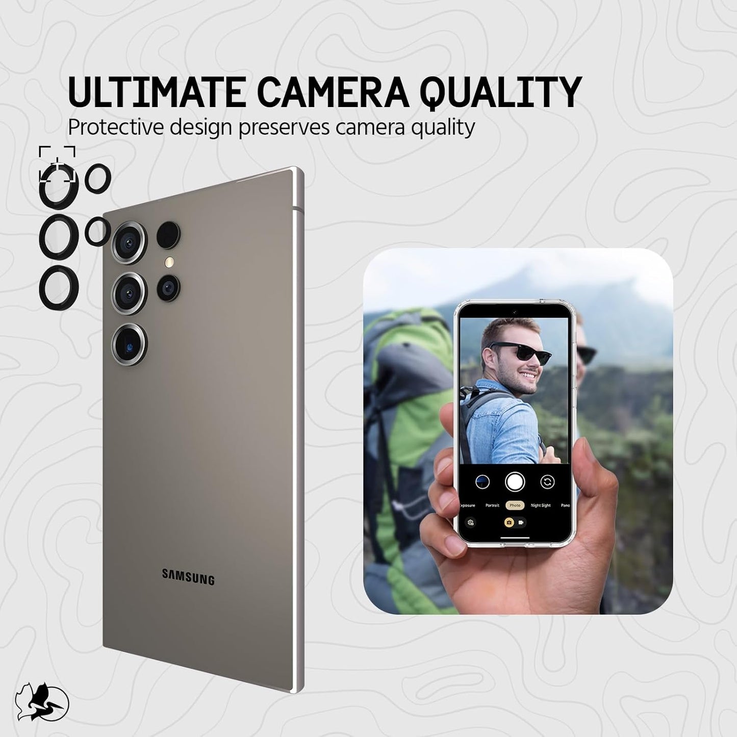 Pelican PP053706-08 Galaxy S24 Ultra Camera Lens Protector