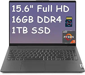 Lenovo IdeaPad 5 15" Ryzen 7 Laptop 16GB 1TB SSD