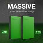 Seagate STEA4000402 Game Drive Xbox 4TB - Green