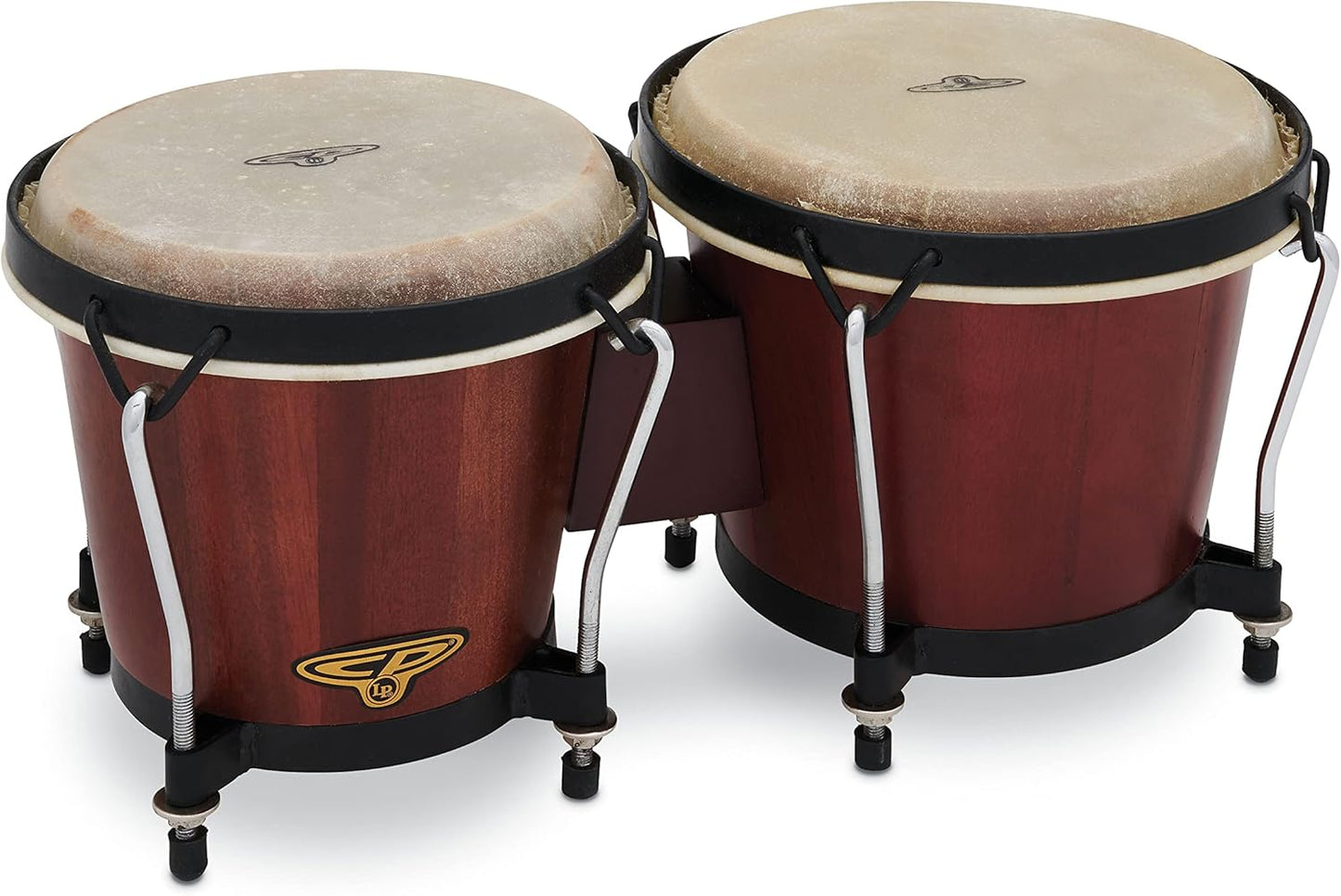 Latin Percussion CP221-DW Cosmic Bongos Dark Wood 6/7"