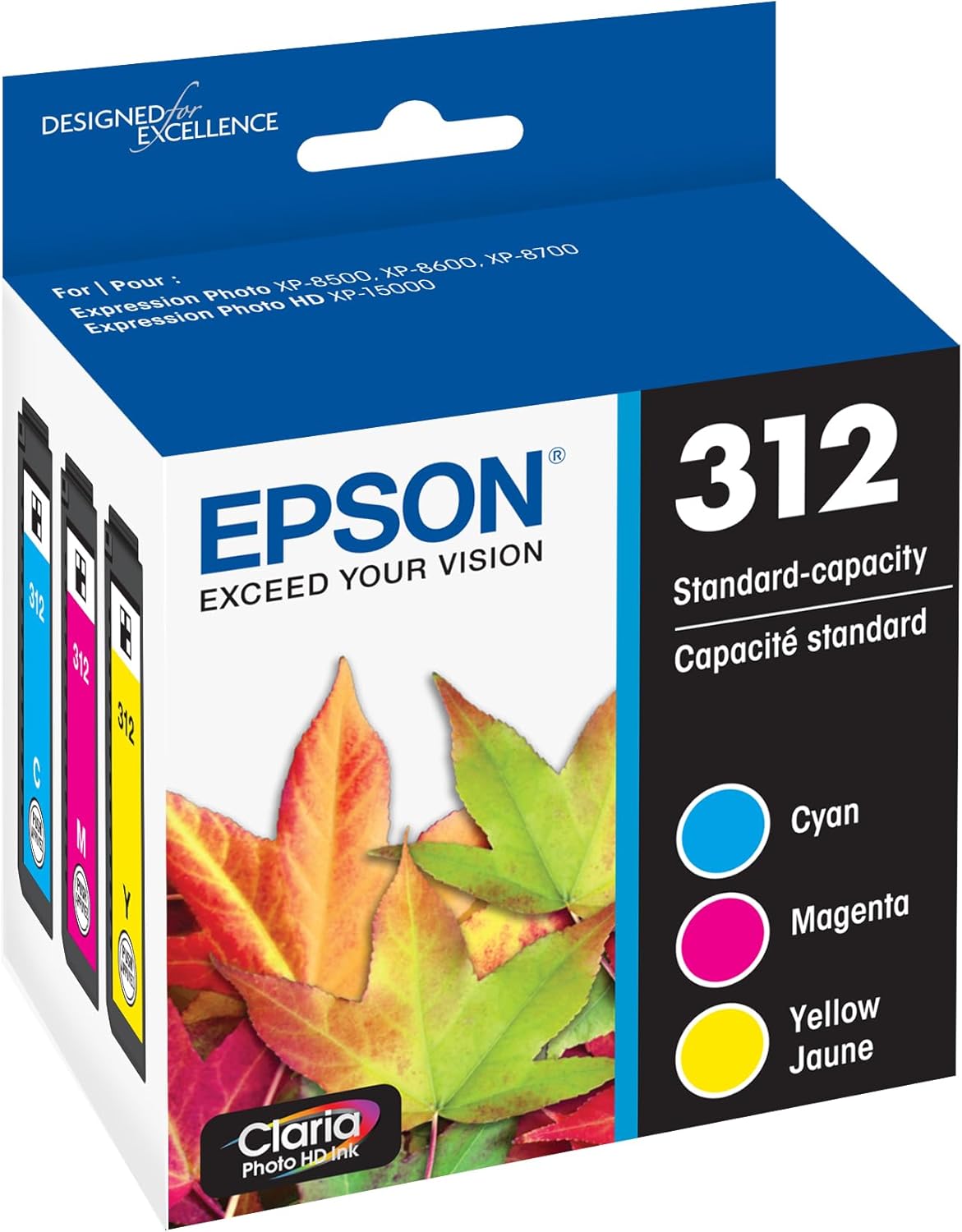 EPSON T312923-S 312 Claria Photo HD Ink Cartridge