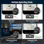 Neewer KM18 Wireless Lavalier Microphone System USB C