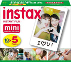 Fujifilm MAIN-567889 Instax Mini Film 50 Sheets (5 x 10 Packs)