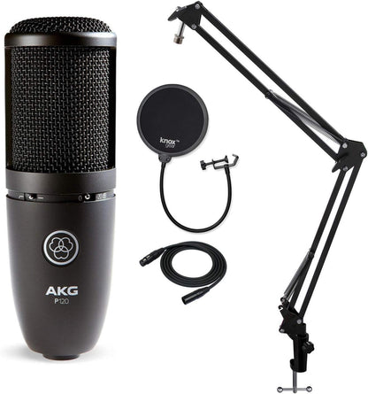 AKG 3101H00400_K1 P120 Recording Microphone Bundle
