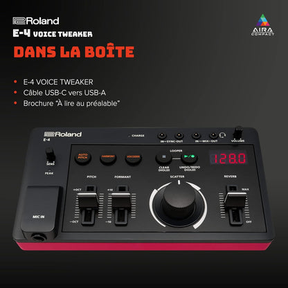 Roland E-4 AIRA Voice Tweaker Vocal Performance Tool