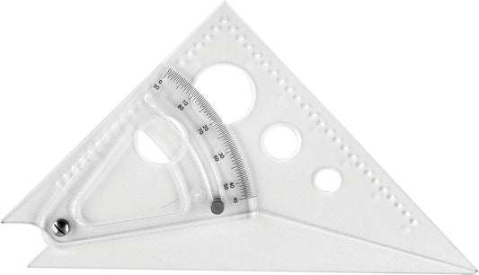 Westcott AT-8 8" Adjustable Triangle Scale Drafting Tool