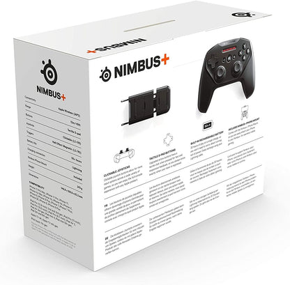 SteelSeries Nimbus+ Bluetooth Mobile Gaming Controller iPhone Mount