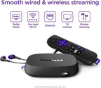 Roku Voice Remote Ultra LT (2023) 4K Streaming Player - HDMI, Headphones (Renewed)