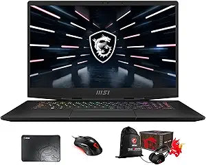 MSI GS77-17 Gaming Laptop - i7 12700H, 64GB, 2TB SSD, RTX 3070 Ti + Bundle