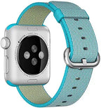 Apple MM9K2ZM/A Scuba Blue Woven Nylon Smartwatch Band