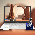 HP 15 Slim Copilot AI Laptop 16GB 1TB SSD Bundle