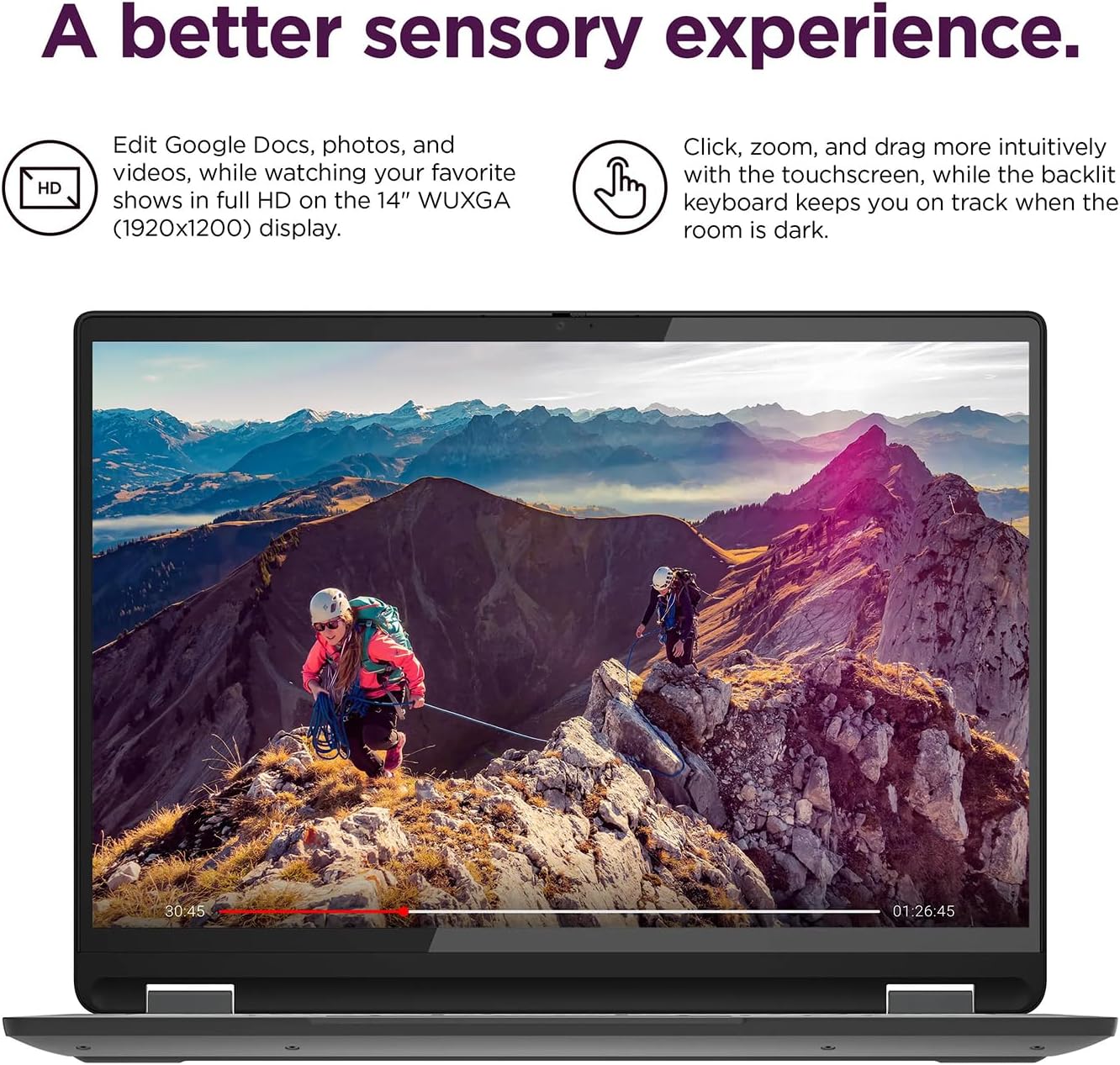 Lenovo IdeaPad Flex 5i Chromebook Plus 14" 2-in-1