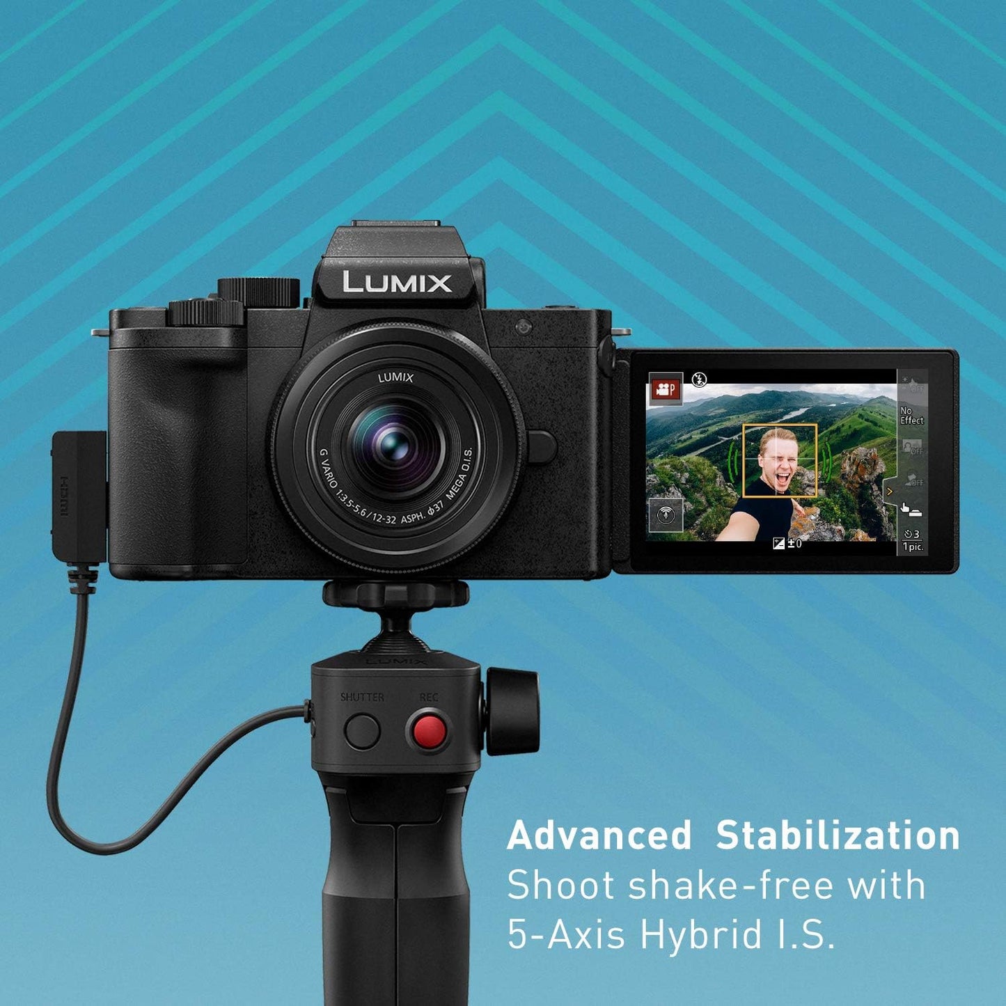 Panasonic LUMIX G100 4K Mirrorless Camera 12-32mm Lens