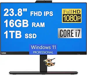 Lenovo ThinkCentre M90a i7 All-in-One 23.8" FHD Desktop