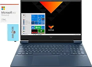 HP 16-d0023dx-3172-226397 Victus i5 Gaming Laptop Bundle
