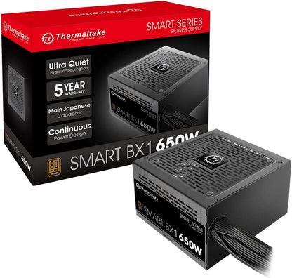 Thermaltake PS-SPD-0650NNFABU-1 Smart BX1 650W 80+ Bronze PSU