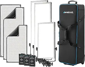 Westcott Flex Cine Peter Hurley Bi-Color LED Studio Kit