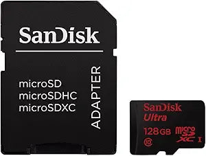 SanDisk SDSDQUAN-128G-G4A 128GB Ultra Micro SDXC Card — main product image