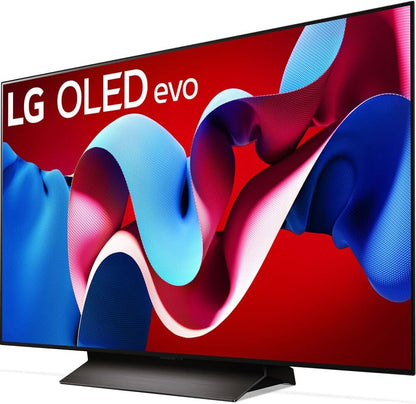 LG CRTE99LGOLED48C4PUA 48" OLED evo C4 4K Smart TV (Renewed)