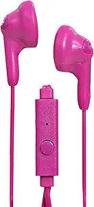 Magnavox MHP4820M-PK Pink Gummy Earbuds Microphone