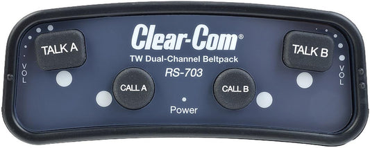 Clear-Com RS-703 2-Channel Intercom Wired Beltpack