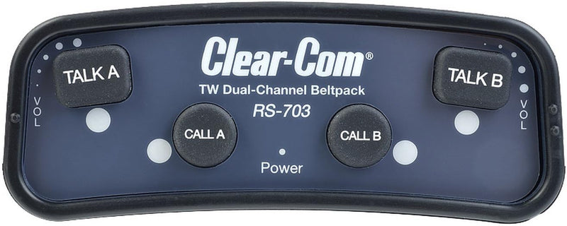 Clear-Com RS-703 2-Channel Intercom Wired Beltpack — main product image