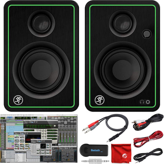 Mackie CR3-X 3-Inch Studio Monitor Bundle