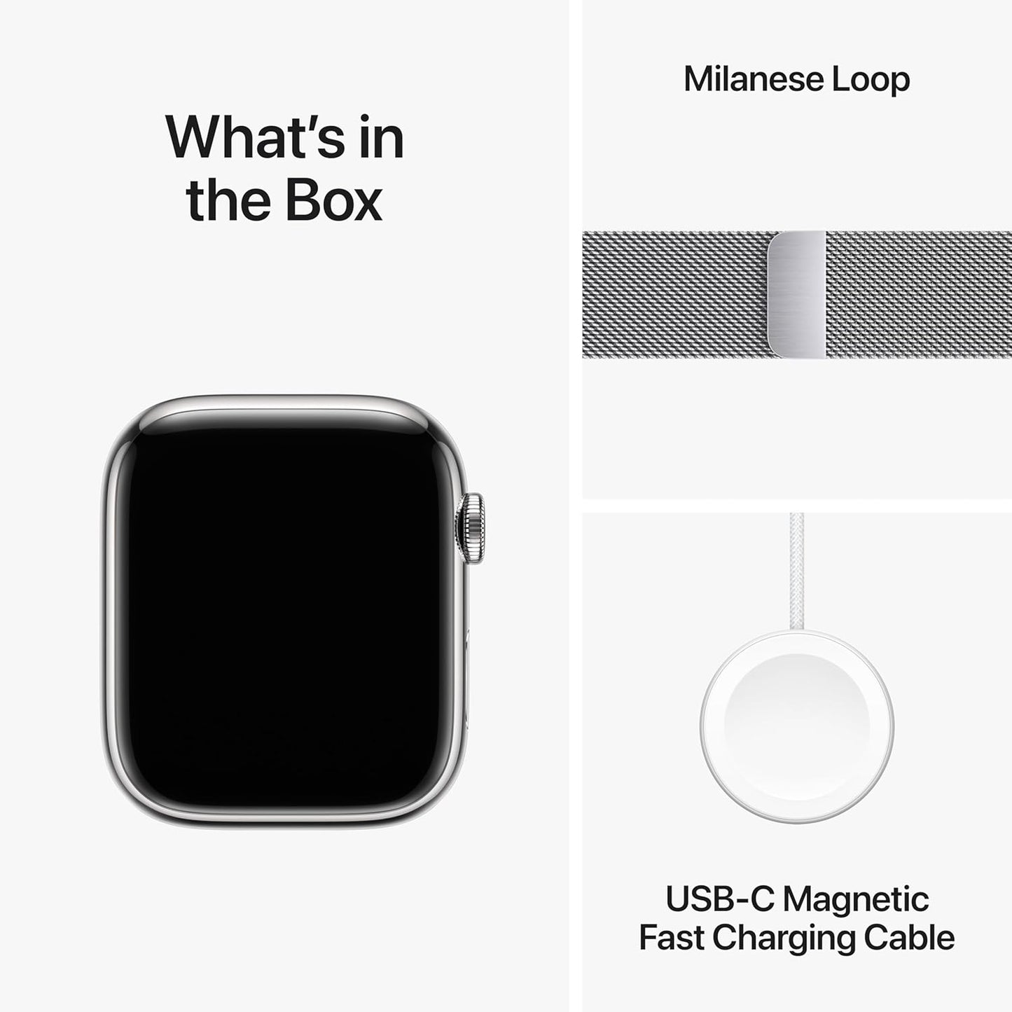 Apple MRMQ3LL/A Watch Series 9 GPS Cellular 45mm