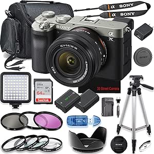 Sony a7C Mirrorless Camera 28-60mm Lens Bundle