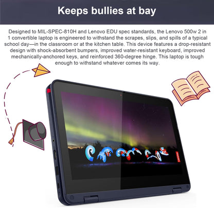 Lenovo 500w Gen 3 2-in-1 Touchscreen Laptop