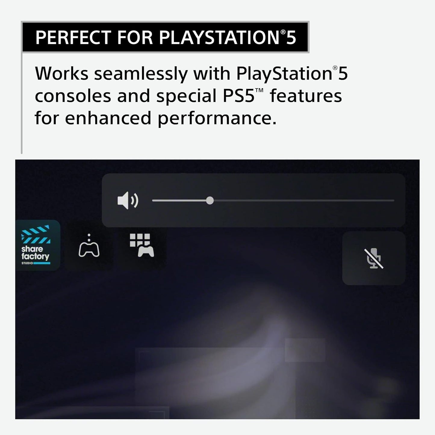 Sony H9 Gaming Headset Wireless Noise Canceling Bluetooth