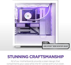 NZXT N7-B65XT-W1 White ATX Gaming Motherboard - AMD AM5