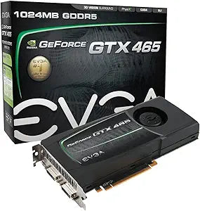 EVGA 01G-P3-1465-AR GeForce GTX 465 1GB GDDR5 Graphics Card