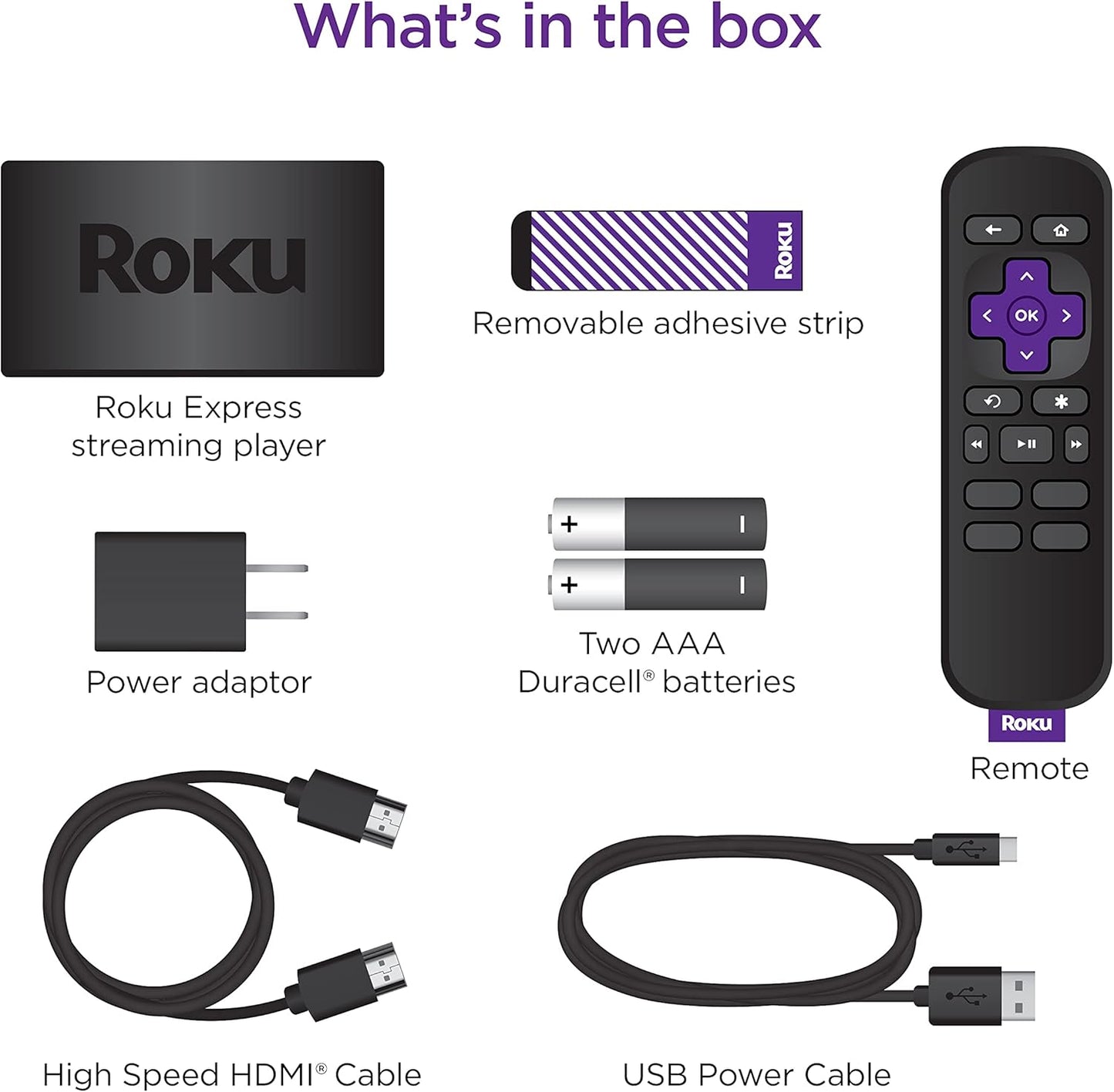 Roku 829610003252 Express HD Streaming Device