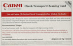 Canon 1904V566 CR-Series Check Scanner Cleaning Cards (15)