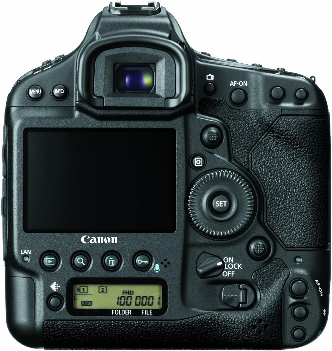 Canon 5253B002 EOS-1D X 18.1MP Full Frame DSLR Black