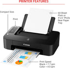 Canon TS202 Compact Inkjet Printer - Photo & Document Printing