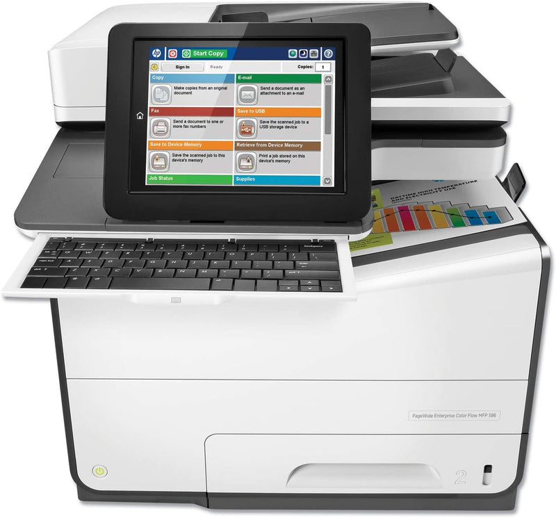 HP G1W41A#BGJ PageWide Enterprise Color Multifunction Printer — main product image