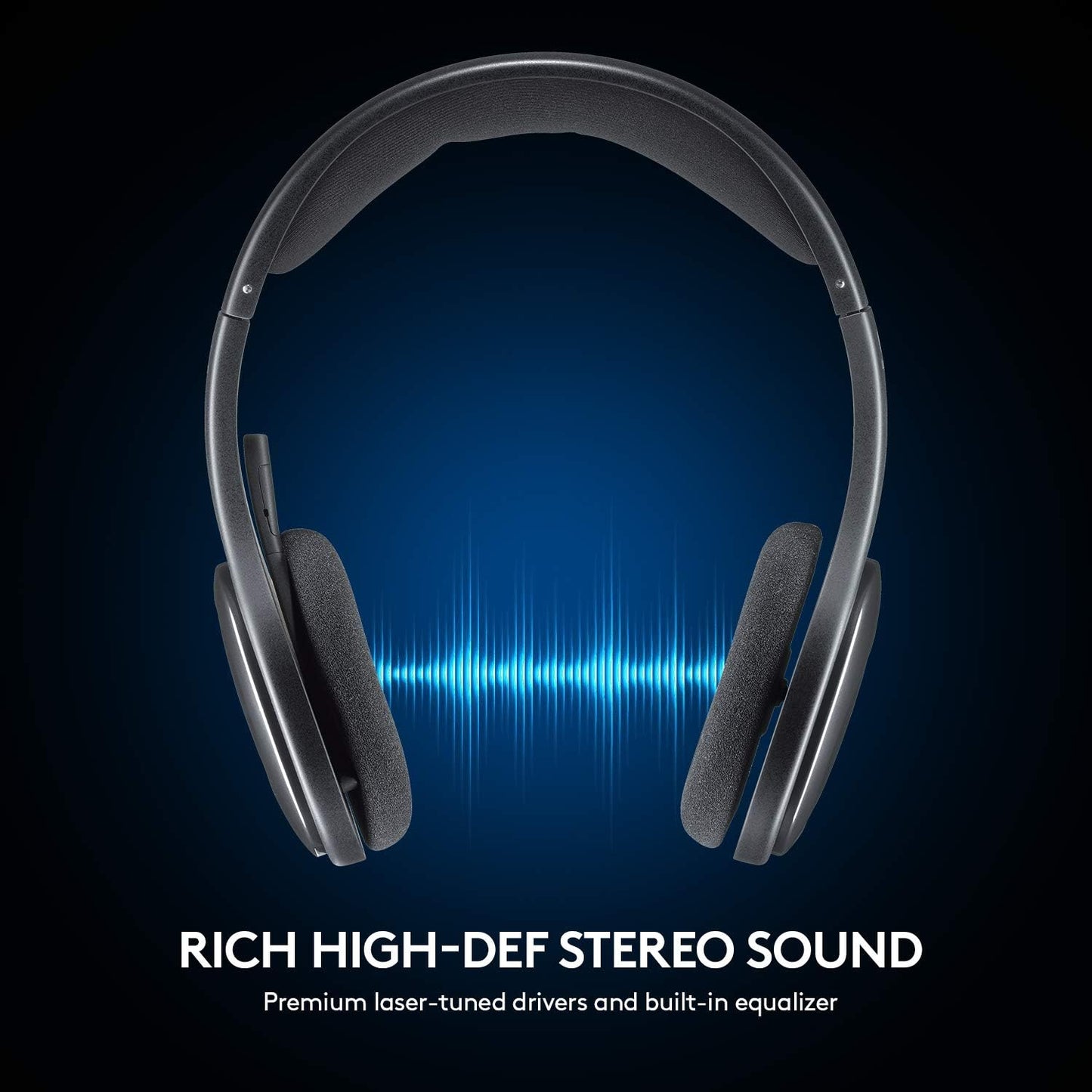 Logitech 981-000337 H800 Bluetooth Wireless Headset with Mic