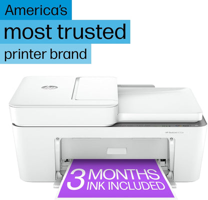 HP 588S6A#B1H DeskJet 4255e Wireless Color Inkjet Printer