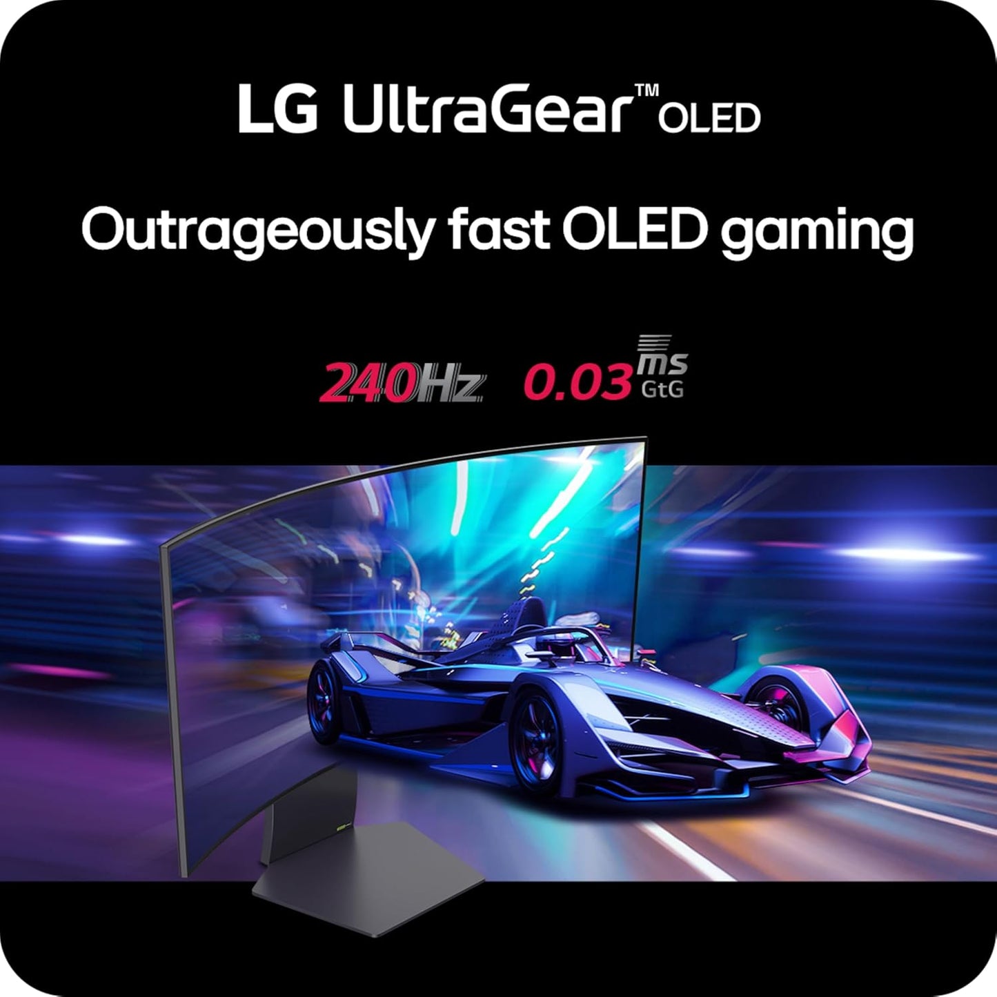 LG 34GS95QE 34" UltraGear OLED Curved Gaming Monitor