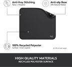 Logitech 956-000035 Studio Series Mouse Pad - Graphite